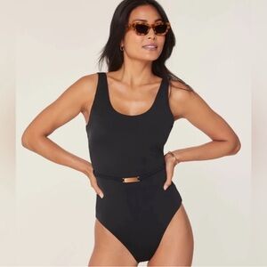 Andie Swim NWT‎ The Molokai One Piece in Black size XL